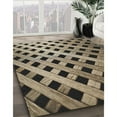 thumbnail image 3 of Ahgly Company Machine Washable Indoor Rectangle Transitional Milk Chocolate Brown Area Rugs, 5' x 7', 3 of 7