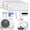 6,000 BTU + 6,000 BTU + 12,000 BTU, variant on Klimaire 19,000 BTU Hyper Heat 3-Zone 21 SEER2 Heat Pump Wall Mounted Mini Split Heat Pump System w/ All Inclusive Installation Kits (6,000 BTU + 6,000 BTU + 9,000 BTU) - R454B