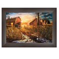 thumbnail image 1 of "Days Not Forgotten" By Jim Hansen, Printed Wall Art, Ready To Hang Framed Poster, Brown Frame, 1 of 1