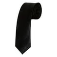 thumbnail image 1 of Costume Skinny Uni pour Hommes Cravate Noire - 3 Pouces, 1 of 2