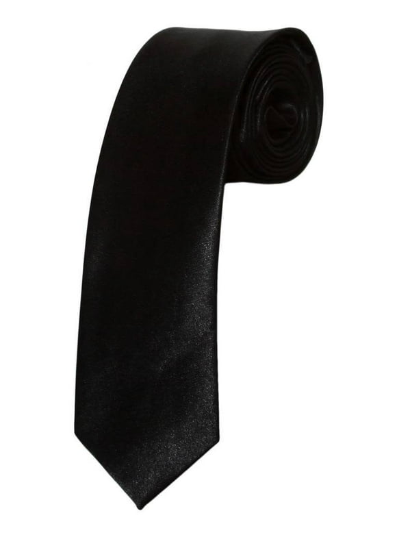 Skinny Black Tie
