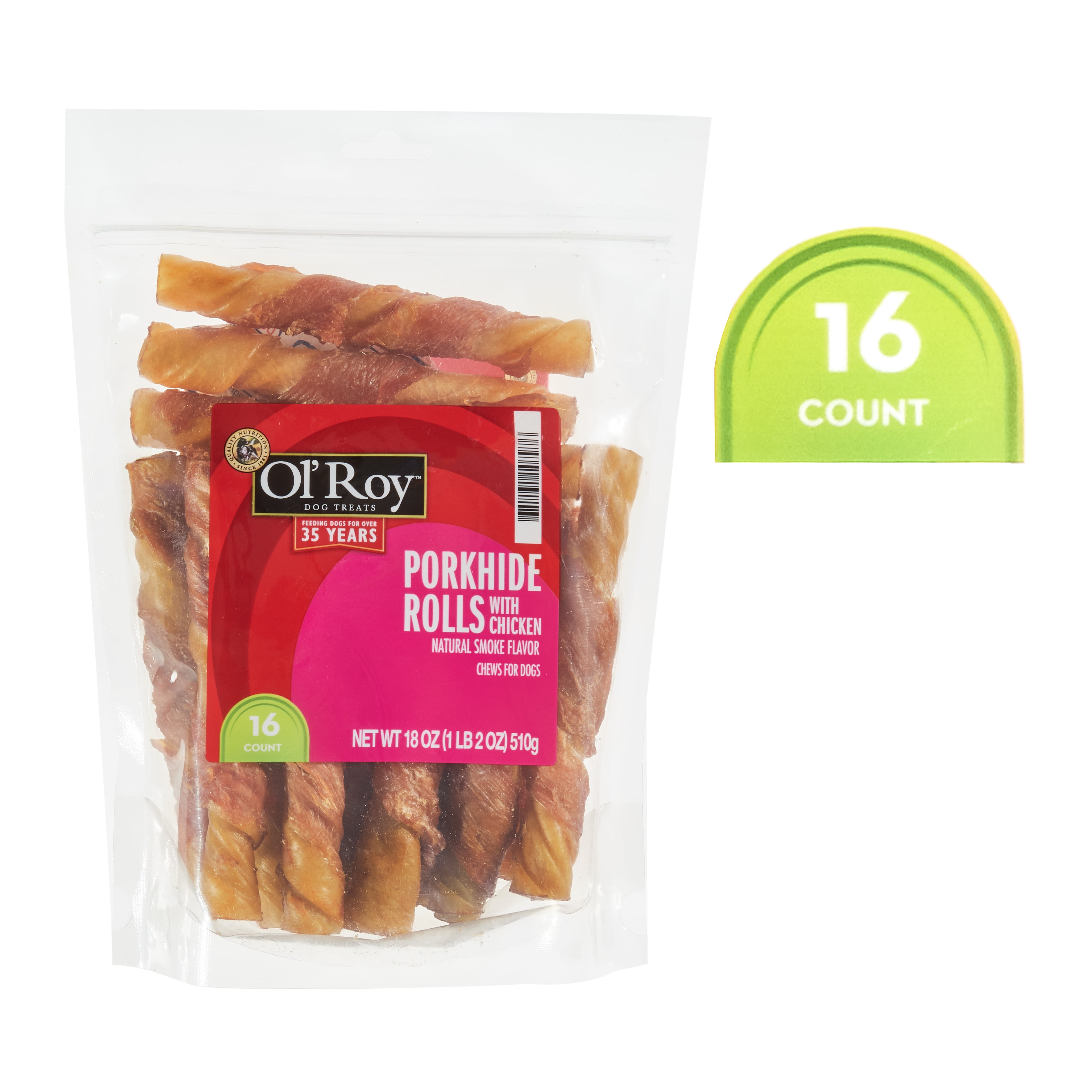 Ol roy cheap porkhide rolls