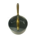 thumbnail image 3 of Cocina Criolla 16cm White & Gold Non-Stick Saucepan with Glass Lid - Handwash Only, 3 of 5