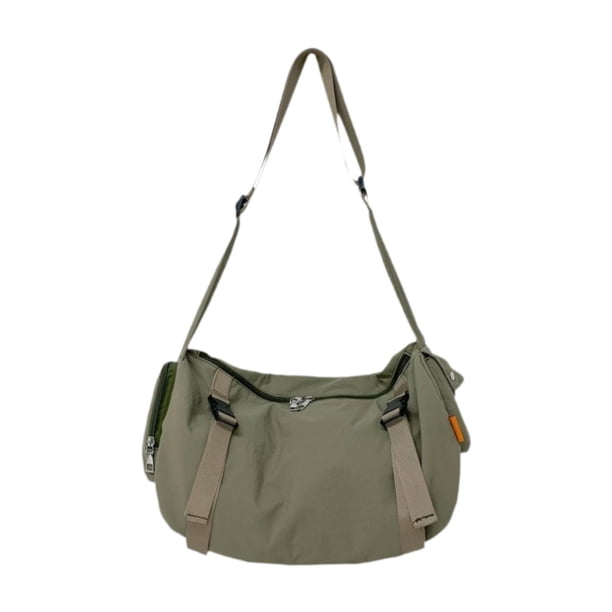 Bolso Bandolera de Nailon para Hombre perfecl Deportivo Verde 42 cm x 20 cm x 29 cm