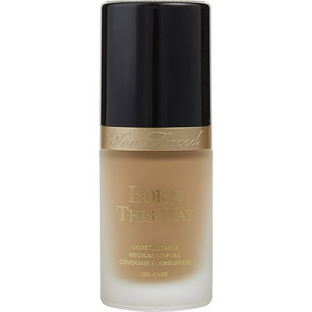 Too Faced by Too Faced - BORN THIS WAY UNDETECTABLE MEDIUM-TO-FULL COVERAGE FOUNDATION - WARM BEIGE --30ML/1OZ -
