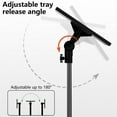 thumbnail image 3 of Portable Projector Holder Equipment Stand with Large Platform, Adjustable for Various Display Need 180degree Adjustable, 3 of 9