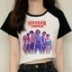 thumbnail image 3 of Stranger Things 4 Al Revés Hellfire Club Mujeres Estética Pareja Ropa Verano top Gráfica Camisetaspangjing, 3 of 4