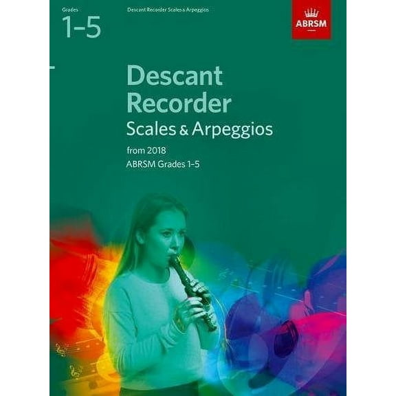 Descant Recorder Scales & Arpeggios, Abrsm Grades 1-5
