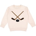 thumbnail image 2 of Inktastic Sports Hockey Sticks Toddler Sweatshirt, 2 of 4