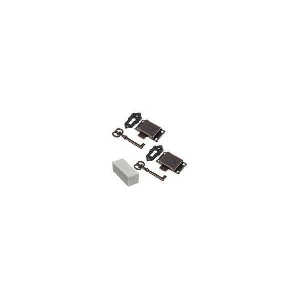 Cerradura de gabinete Cerradura antigua Cerradura decorativa para muebles con llave, Cuarteto antiguo Starlight Cerradura decorativa clásica Caja de muebles de cocina Cerradura para cajón 2 piezas esquí esquí Gafas de esquí