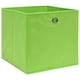 thumbnail image 2 of Cajas de almacenamiento VidaXL plegables de tela no tejida verde x4, 2 of 7