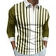 thumbnail image 1 of Gibobby Playera tipo polo hombre Camiseta informal con estampado de otoño para hombre, camiseta de manga larga con cuello vuelto(Amarillo,M), 1 of 5