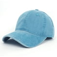 thumbnail image 1 of Gorra de béisbol ajustable lavable de algodón retro $ Sombrero retro clásico de color sólido discreto $ Gorra de béisbol retro de todo fósforo de moda callejera, 1 of 4