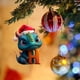 thumbnail image 5 of Colgantes de dragón navideño con forma de letra realista y gorro de Papá Noel para niños y adultos, 5 of 5