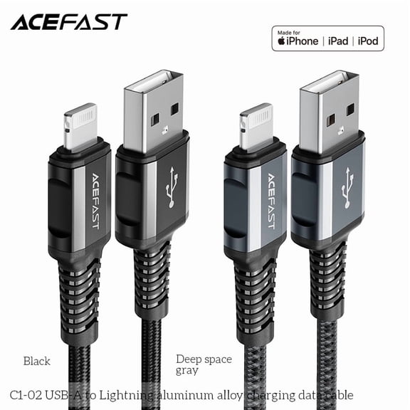 ACEFAST C1-02 USB-A to Lightning Charging Data Cable