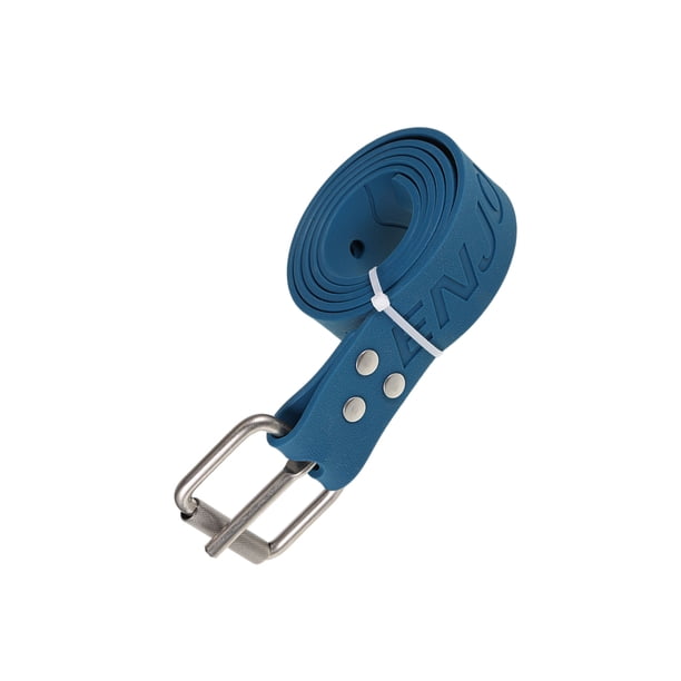 Greeniant Cinturón de pesas, cinturones de buceo de cintura multiusos plegables, deportivos, operación Simple, accesorios de buceo de plástico Deportes acuáticos Azul