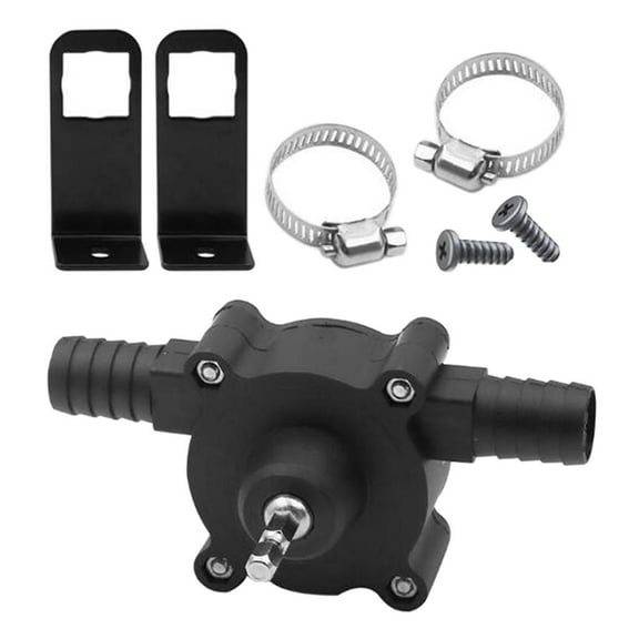 1/4'' SHANK ELECTRIC DRILL WATER PUMP SELF PRIMING TRANSFER PUMP W/ BRACKETS