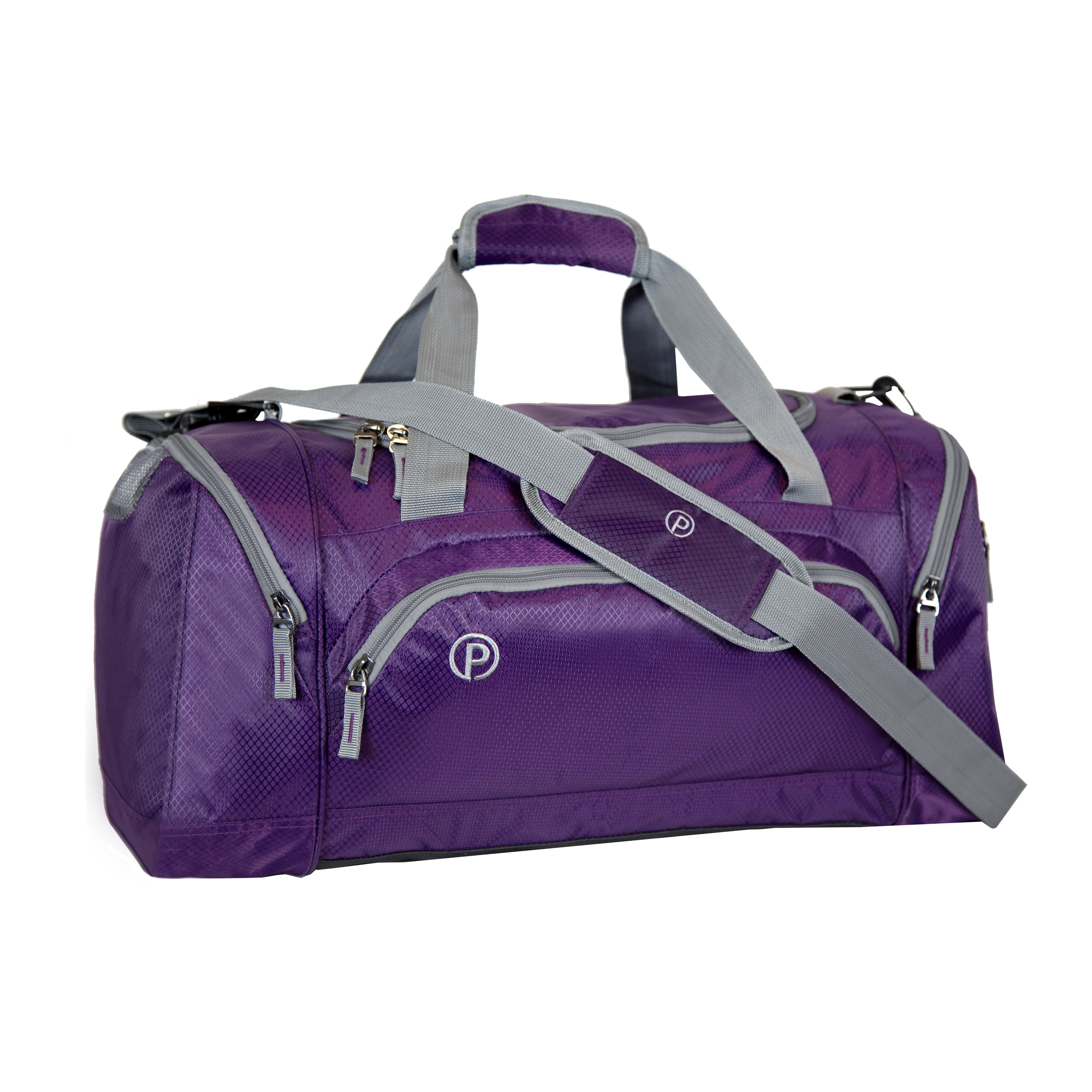 puma gym bag purple