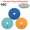 thumbnail image 4 of Lefu 1PC 4 Inch 100mm Dry/wet Diamond 3 Step Polishing Pads Granite Polishing Tool, 4 of 7