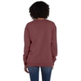 thumbnail image 2 of Unisex Crew Sweatshirt - CAYENNE - L, 2 of 2