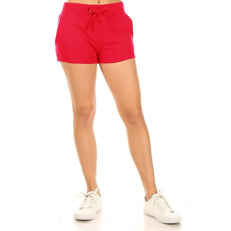 Womens fleece lounge shorts 2025