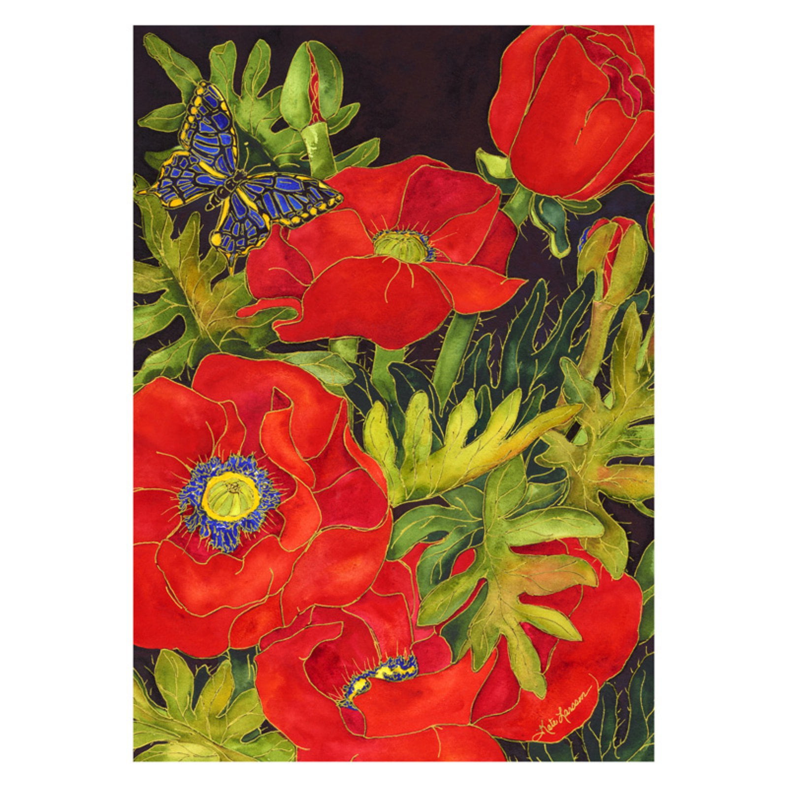 Toland Home Garden Popping Poppies Flag