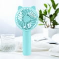 GARENAS Mini Handheld Fan with Adjustable Head Portable Fan USB