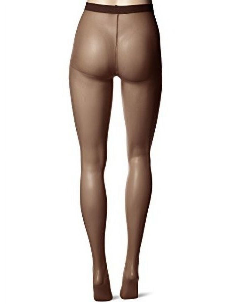 No Nonsense Women's Ultra Sheer Hosiery 1 Pair Pack Coffee C