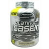 MuscleTech 100% Platinum Casein, Vanilla Ice Cream, 3.66 LB
