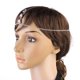 thumbnail image 3 of Boda De Las Mujeres Frente Rhinestone Nupcial Pedazo Principal Banda De La Cadena De Cabello Plateado Sunnimix Cadena de diamantes de imitación, 3 of 8