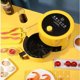 thumbnail image 4 of Freidora de aire Yellow Duck de 4 l, horno doméstico de gran capacidad, freidora eléctrica automática inteligente, máquina para preparar patatas fritas, regalo, 4 of 4
