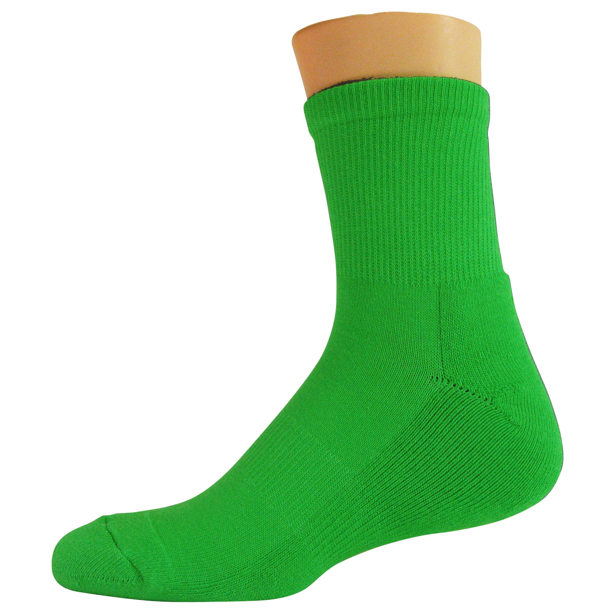 lime green basketball socks