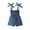 Blue, variant on Sngxgn Solid Short Sleeve Baby Girl Bodysuits Cotton Cartoon Baby Clothes Soft Outfits(Blue,B)