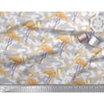thumbnail image 3 of Soimoi Poly Georgette Fabric Camouflage Texture & Flamingo Bird Printed Fabric 1 Yard 52 Inch Wide, 3 of 3