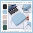 thumbnail image 2 of Tablet Carrying Bag Pink Shockproof Tablet Case with Wrist Strap for Travel Daily Use Gift for 11X8 Inch Tablets Neoprene Sleeve, 2 of 5