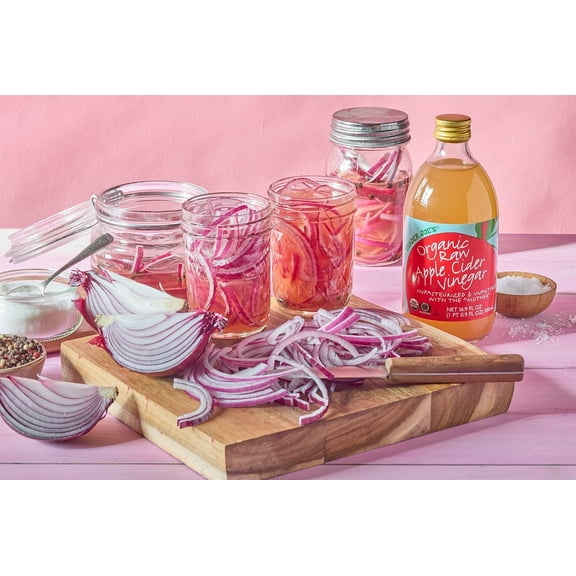 Pack of 2 - TJs Organic Raw Apple Cider Vinegar 16.9 Fl Oz