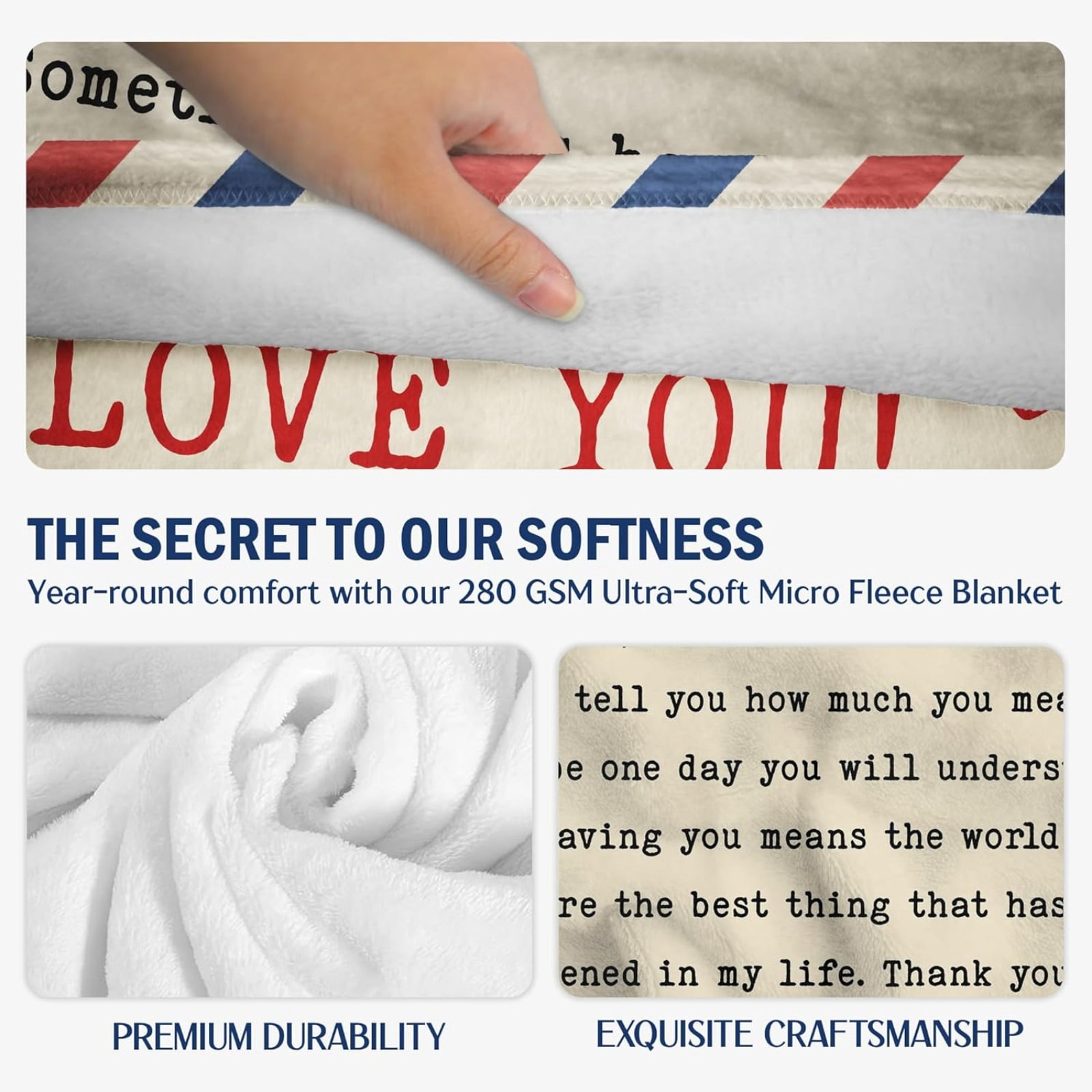 50x60in Anniversary Wedding Gifts for Women - I Love You More Soft Fleece Throw Blanket - Birthday Gifts for Girlfriend Boyfriend Him Her, Wife Husband Gift Ideas, Couple Blanket