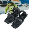 thumbnail image 2 of Mini Short Ski Skates Snow Skiboard Adjustable Bindings Snowfeet Skiing Shoes US, 2 of 12
