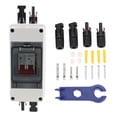 thumbnail image 2 of DC Circuit Breaker Box, 500V IP65 Distribution Box Isolation Switch RV Miniature Circuit Breaker Solar Disconnect Switch, 2 of 7