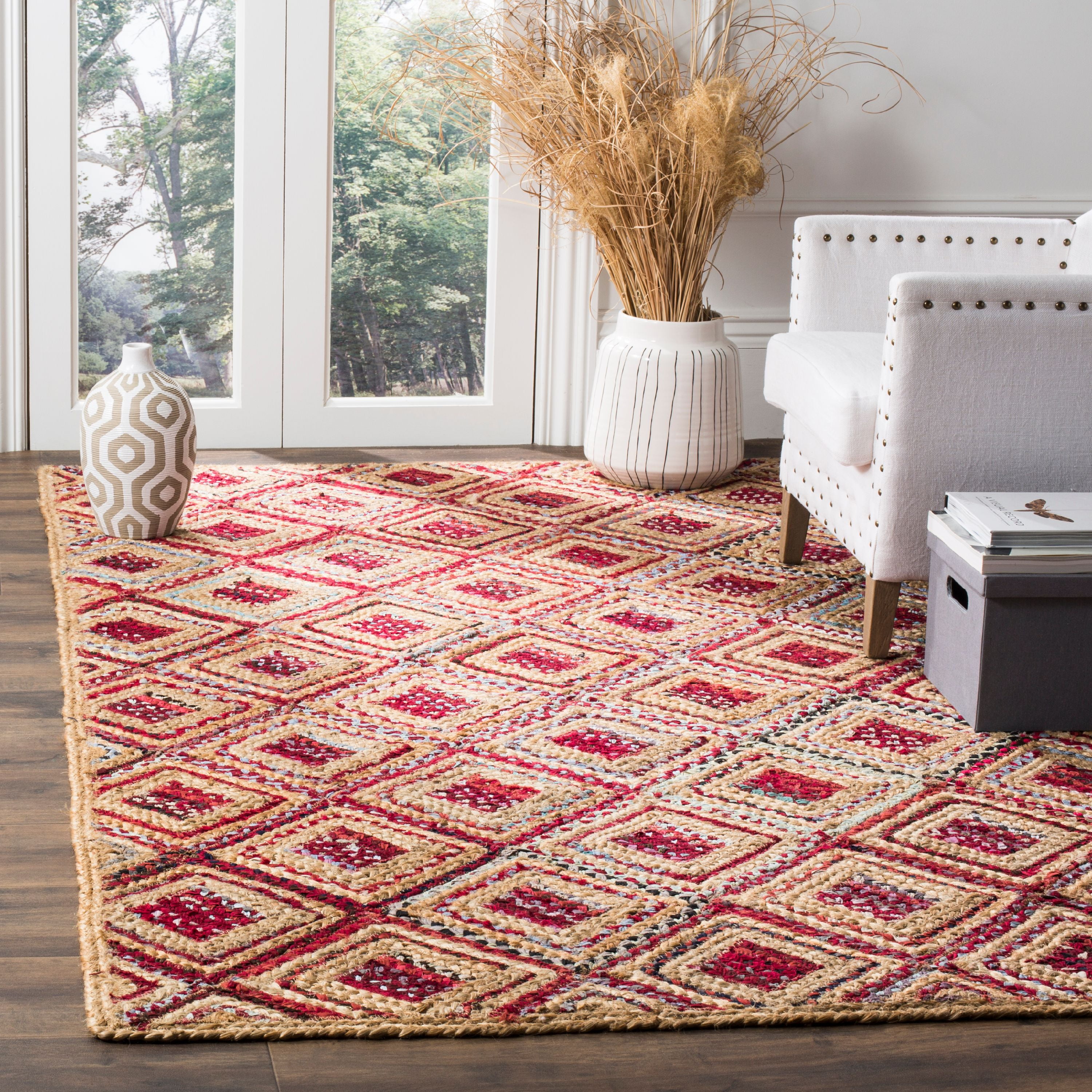 Safavieh Cape Cod Alayna Braided Geometric Area Rug or Runner