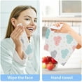 thumbnail image 7 of Dreamtimes 6 PCS Cute Cartoon Clouds Washcloths, 12 X 12 Inches Cotton Wash Cloths, Highly Absorbent and Soft Face Towels for Bathroom,Gym,Hotel and Spa, 7 of 7