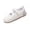 Beige, variant on Girls Mary Jane Sneakers Solid Color Mesh Soft Sole Walking Shoes for Spring Summer School Daily Wear Beige