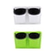 thumbnail image 2 of Moyic Maceta extra gruesa de fácil instalación para montaje en pared - Utilización vertical del espacio para la oficina en el hogar y el Jardín y Patio Blanco Blanco, 2 of 6