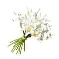 thumbnail image 3 of Paquete de flores artificiales Flor de simulación Decoración de mesa de oficina en casa Decoración floral falsa, Blanco, Amarillo 20 piezas Advancent HA8913-01B, 3 of 6