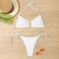 thumbnail image 4 of Women's Fashion Sexy Swimsuit Bikini Cute Girl Style Backless Sexy Underwear,Size XL, 4 of 4