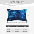 thumbnail image 4 of Lsque Wolf Pattern Pillow Case – Soft & Cozy Throw Pillow Cover, Hypoallergenic Cushion Case for Sleeping Women with Envelope Closure-16"x24", 4 of 6