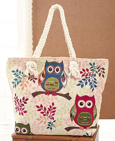 Holiday Special !! Gift Packet,3 Leather Owl Wristlet,Thick Bottom,Zip Closure 