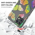 thumbnail image 2 of MyBat Pro Mood Series Case for Boost Celero 5G 2.0 - Neon Butterflies, 2 of 5