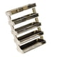 thumbnail image 2 of Organizador de encimera de cocina de plástico desmontable, multifuncional, para almacenamiento de alimentos, para dormitorio, baño, escritorio, color blanco crema, 5 niveles, 2 of 13