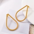 thumbnail image 4 of [Clearance] Teardrop Earrings for Women Gold-plated Water Drop Trendy Jewelry for Daughter Birthday Thanksgiving Gift on Clearance, 4 of 6